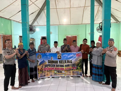 Saran Warga Menjadi Bagian Tujuan Suling Polsek Batanghari Leko