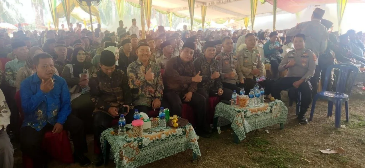 Imbauan Kamtibmas Polsek Batanghari Leko di Talang Leban Berlangsung Aman dan Tertib