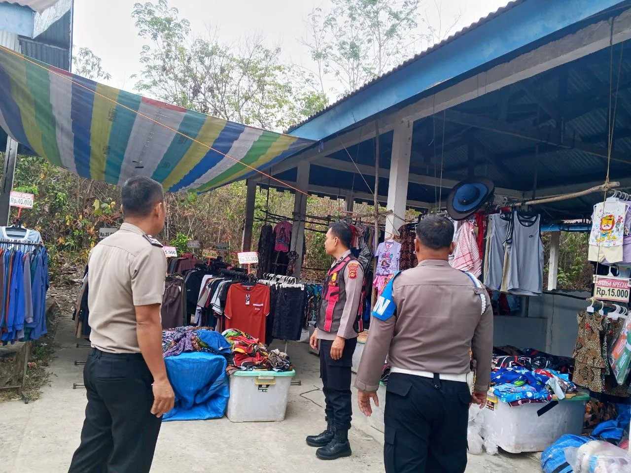 Patroli Dialogis di Pasar Kalangan Tanah Abang Berlangsung Aman dan Kondusif